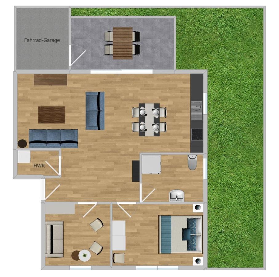 Wangerkajuete Apartment Шилиг Екстериор снимка